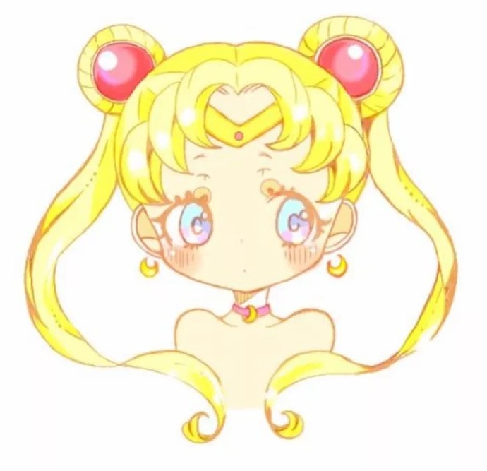 美少女战士# 无水印女生头像 萌萌哒月野兔q版头像