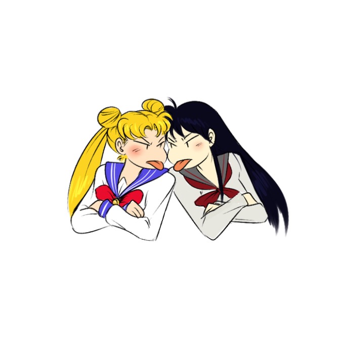 7#美少女战士##闺蜜头像#真闺蜜才会【相爱相杀】 不是吗?