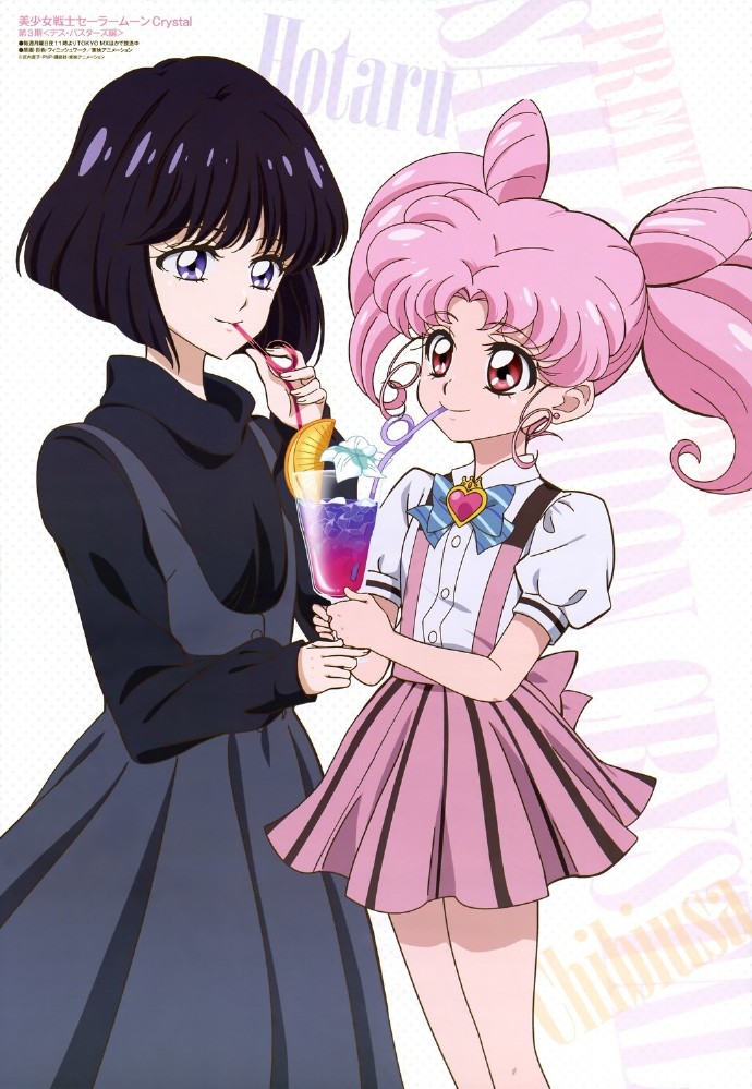 双人合照插画欣赏月野兔 美奈子 星光野 地场卫 小小兔 土萌萤等等