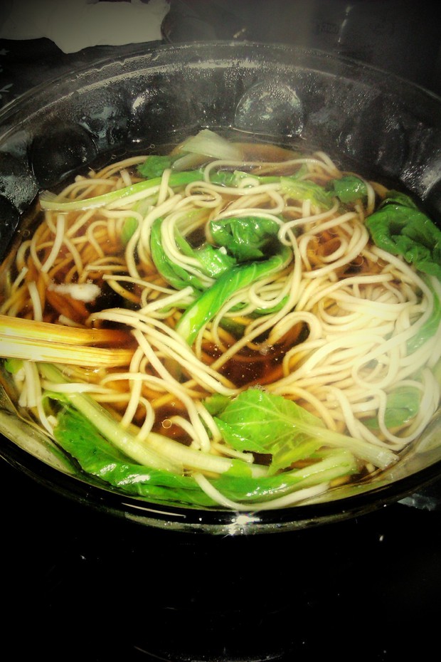 清汤素面