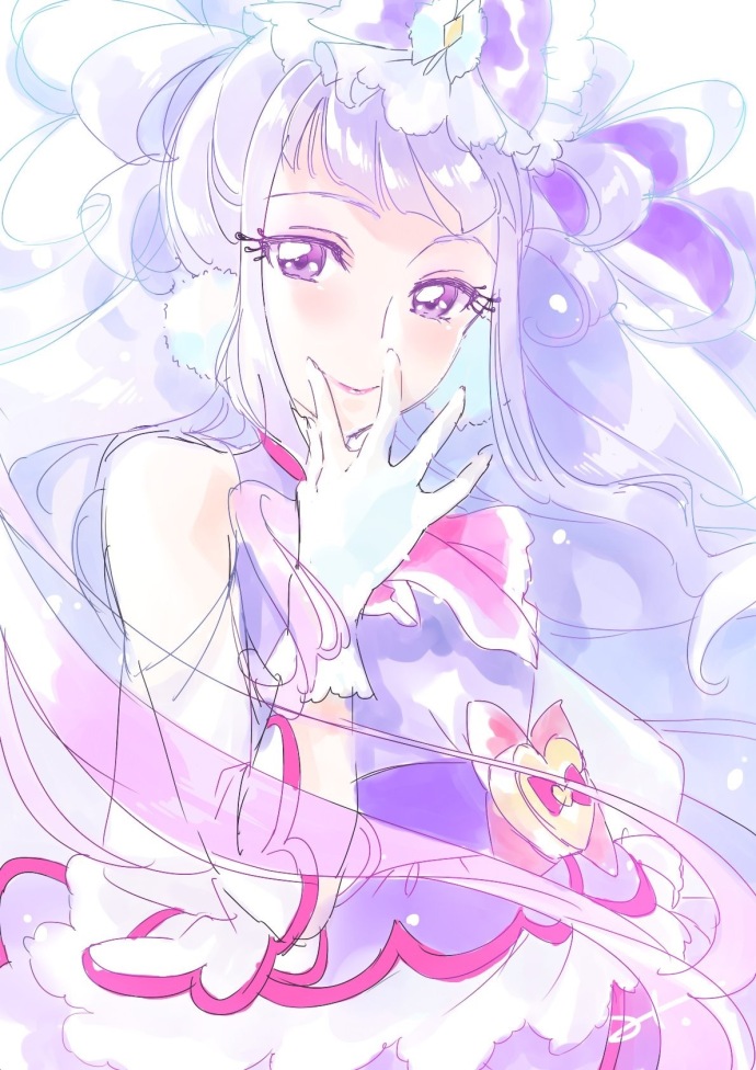 拥抱光之美少女