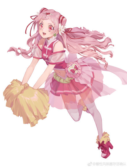 拥抱光之美少女