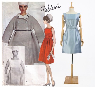 vintage fabiani 60年代高腰背心娃娃裙