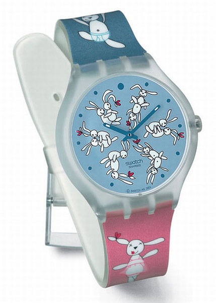 swatch限量版,swatch手表限量版 swatch限量版夜光兔子 (swatch - swiss bunnysutra)