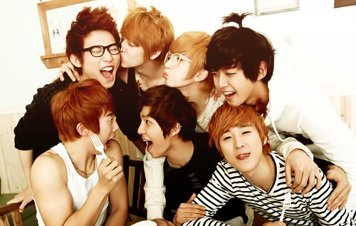 eli with u-kiss members