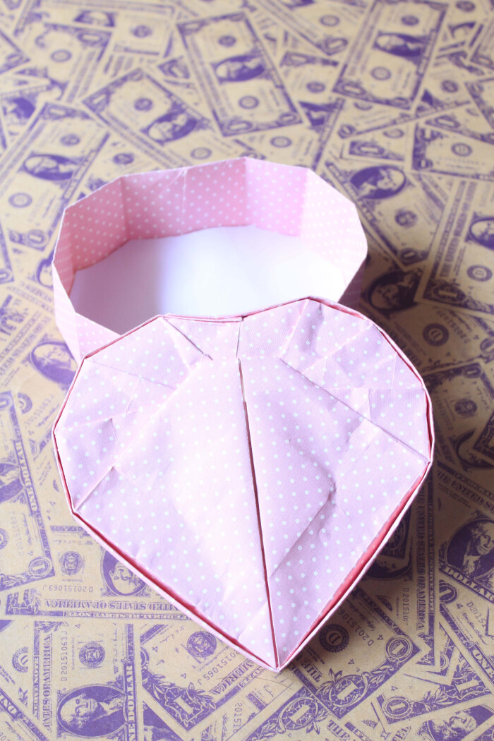 手工折纸礼盒简单易学图片