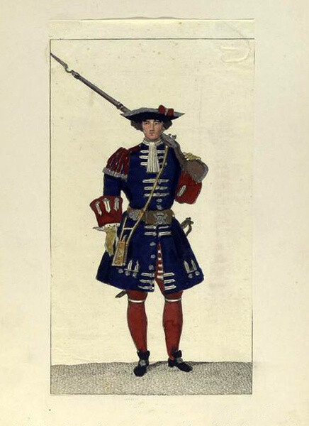 1717 皇家侍卫枪兵