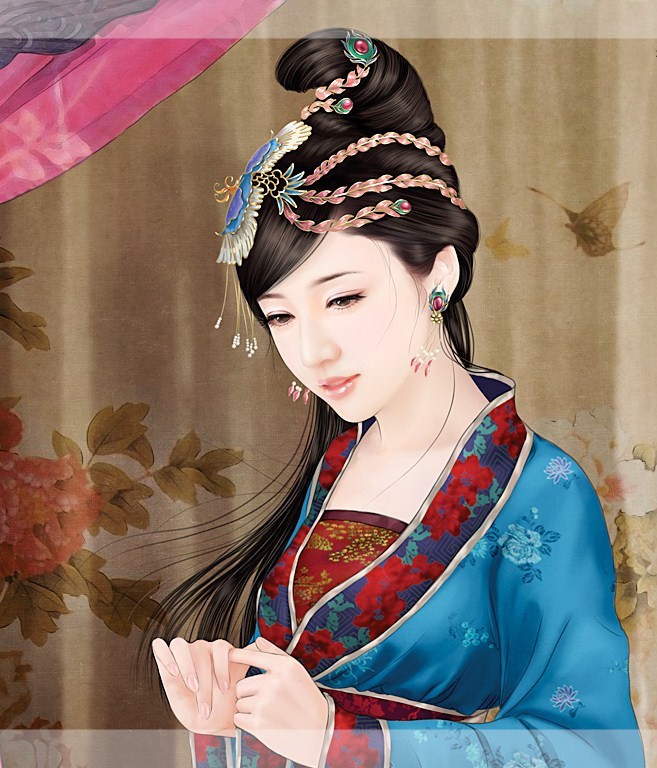 2014年5月18日11:00手绘古典美女关注古代搜索收藏照美女评论私房图片