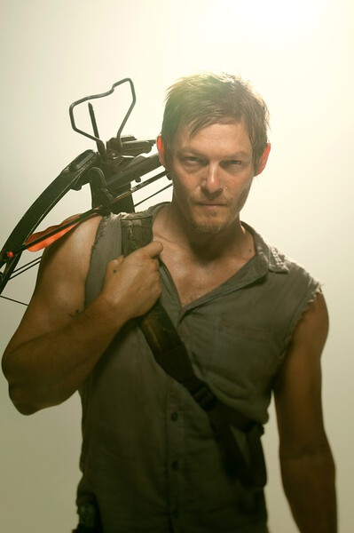 norman reedus,《行尸走肉》中的丧尸迷的最爱——弩哥