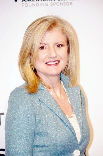 "–arianna huffington, 作家 ,网络报纸《huffington post》创始人