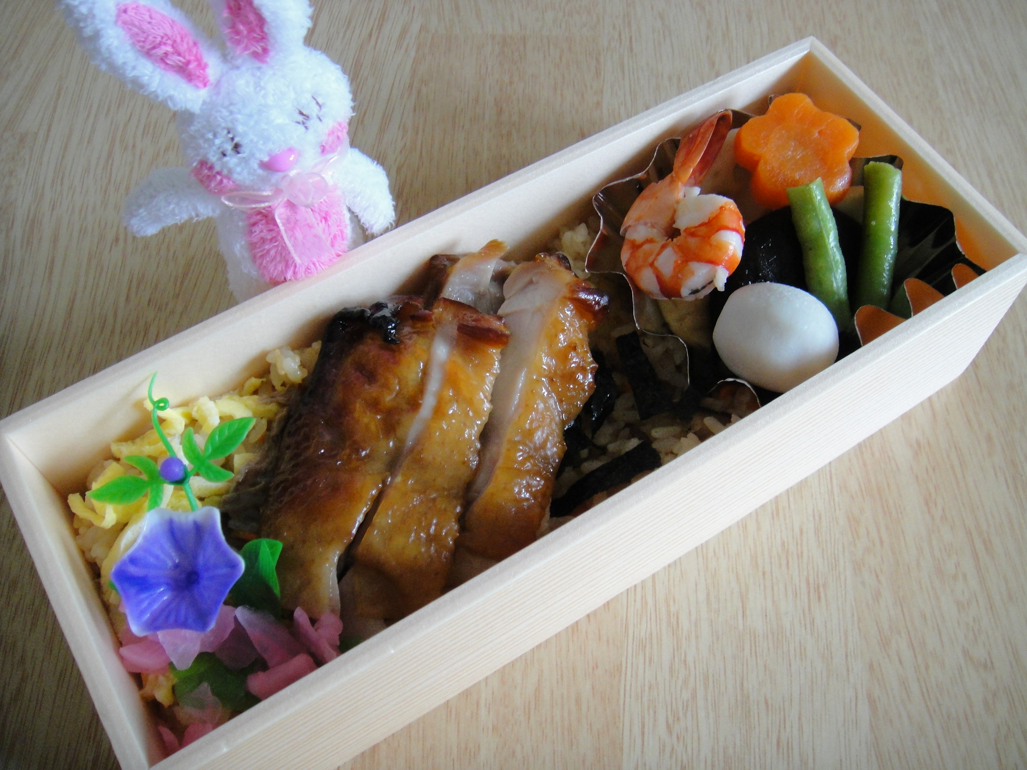 兔兔稀饭的盒饭