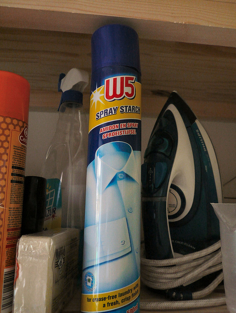 spray starch 熨衣剂