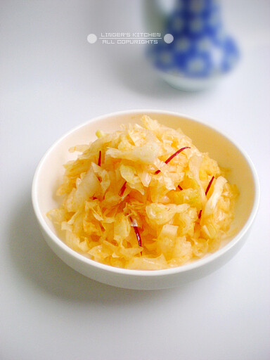 【酸辣菜】材料:大白菜250克、白糖1大勺…-有种呆萌叫蛋清几岁图片