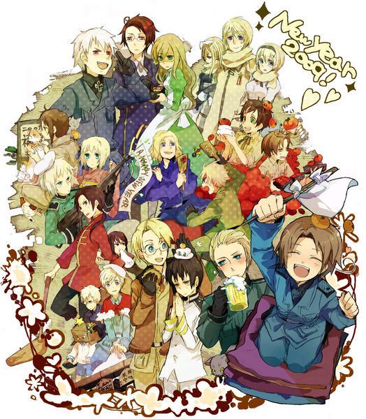 黑塔利亚全家福