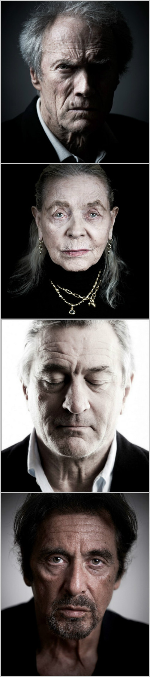 clint eastwood,lauren bacall, robert deniro, al pacino(摄影师