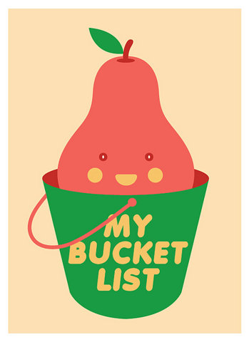 my bucket list