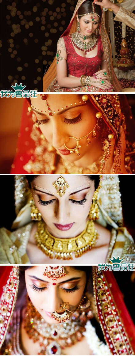 【印度新娘】最是那一低头的温柔,像一朵水莲花不胜凉风的娇羞