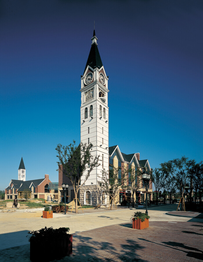 建筑实景英国风格——无锡印象剑桥别墅