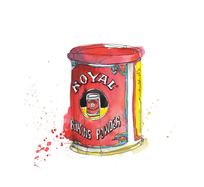 很有感觉的包装手绘