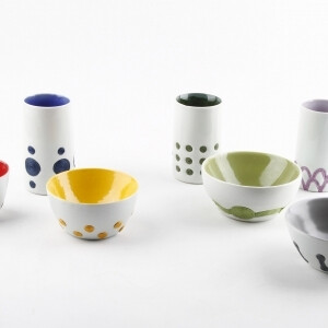 【re-circle生活用品-汪婧】将陶瓷与废旧物品组合成美丽的日用品