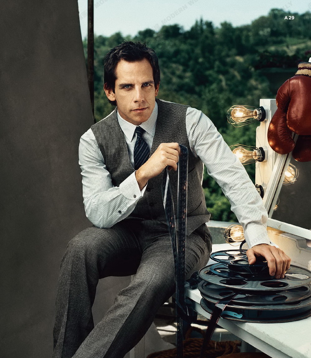 恩卓拉-人物#本·斯蒂勒太严肃了,以至于他的图片大多正襟危坐,不苟