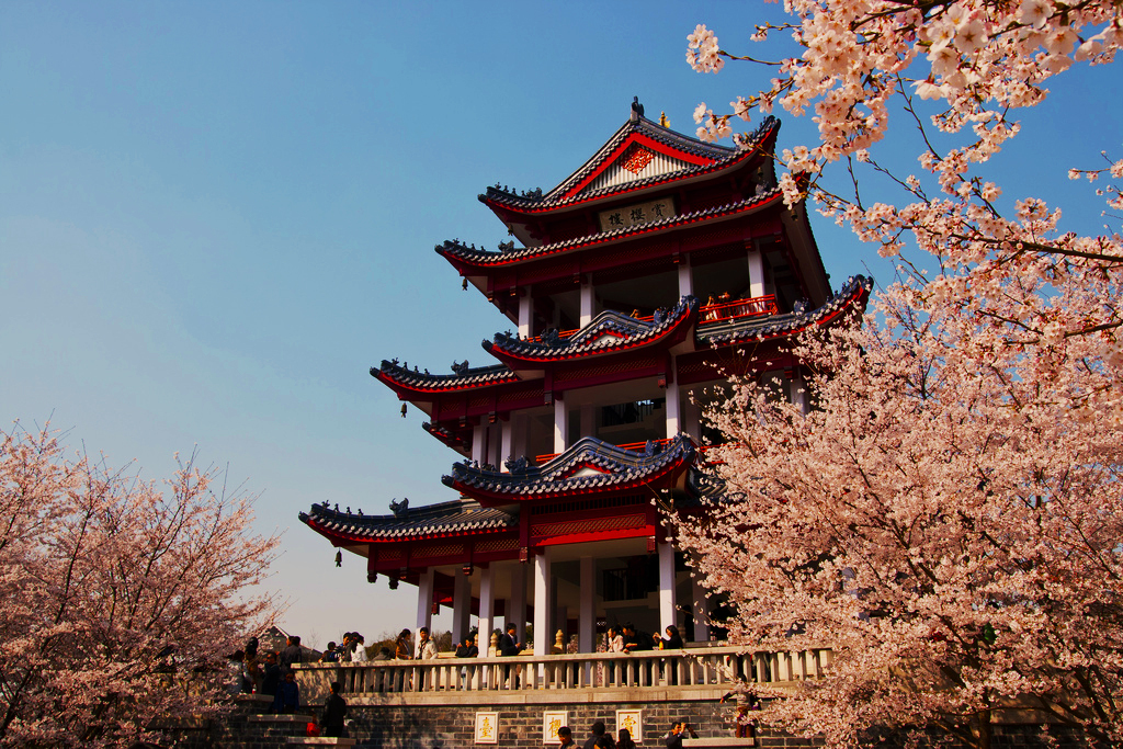 无锡-鼋头渚.这里的风景,在岁月沉淀之后,依然美的如同新生.