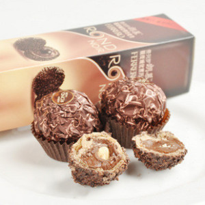 费列罗朗慕脆皮黑巧克力.