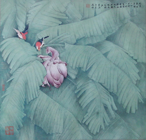 王道良先生工笔画作品选,名家绘画,王道良,中国画,工笔画