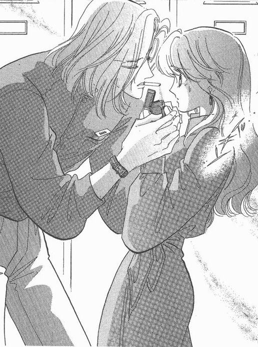 【蔓纪】日本少女 动漫 插画 黑白手绘:花音 - 齐藤千穗