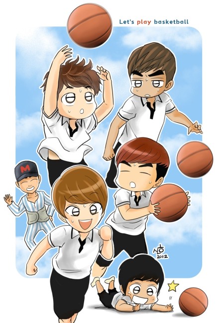 Play basketball,read a book let"s play basketball