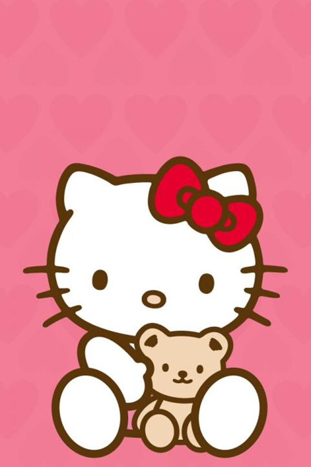iphone壁纸 kitty猫 来自【一米阳光的感觉 每日更新,喜欢请关注!