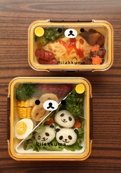 超可爱 轻松熊便当盒