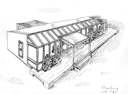 建筑画 