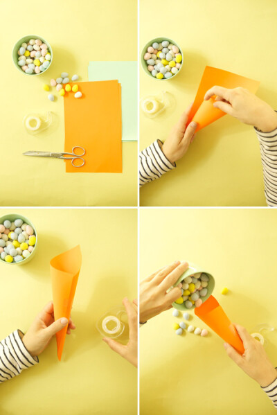 用纸包糖果的简单方法图片