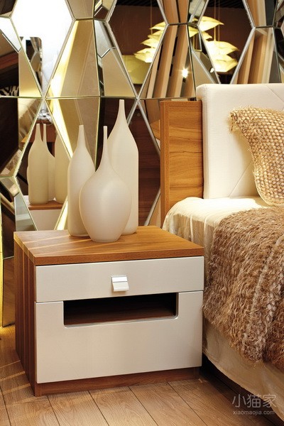 【劳卡衣柜】帕拉娜卧室配套系列床头柜