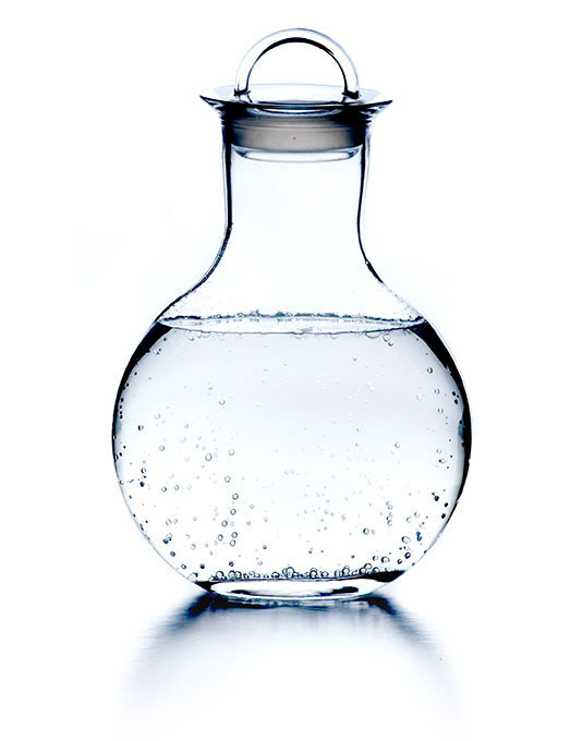 丹麦rosendahl正品现货 带盖子密封无铅玻璃水瓶饮料瓶冷水瓶