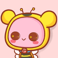 【想念熊】情侣头像 〈 小蜜蜂 〉.
