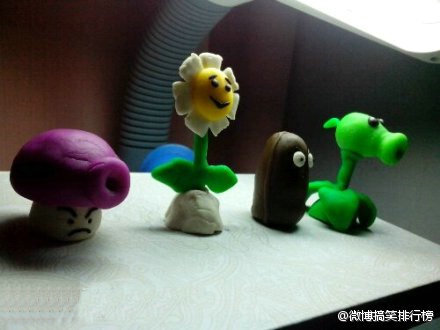 用橡皮泥捏了这个