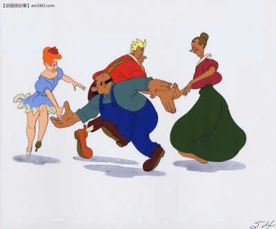 milt kahl《为我谱乐章》动画手稿|disney