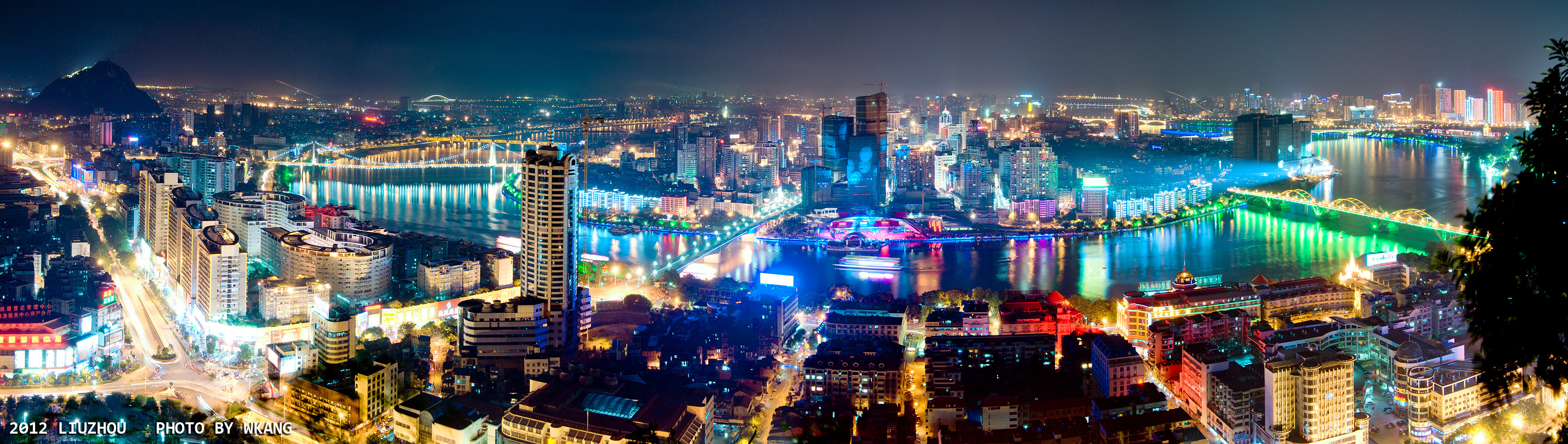 广西柳州 夜景