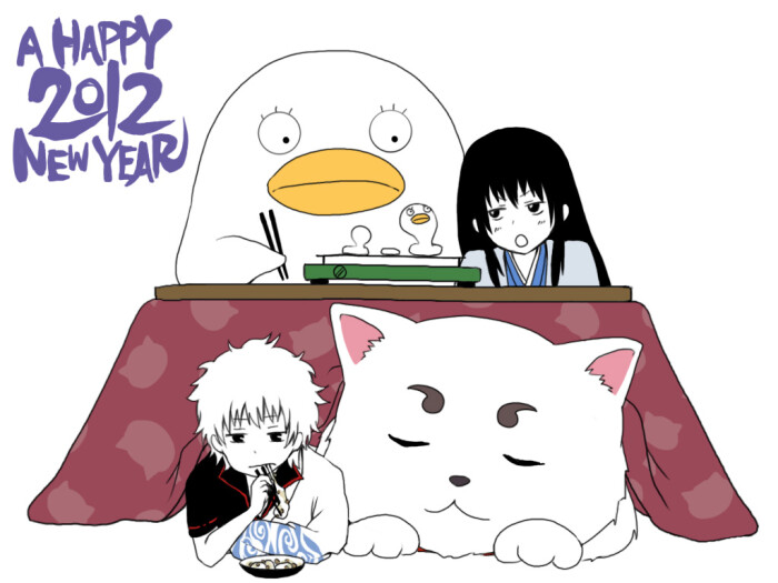 银魂 同人 伊丽莎白 定春 桂小太郎 坂田银时 24333053