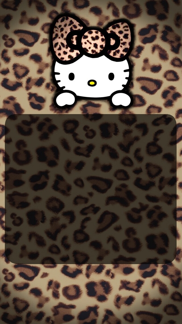豹纹壁纸 kitty图片