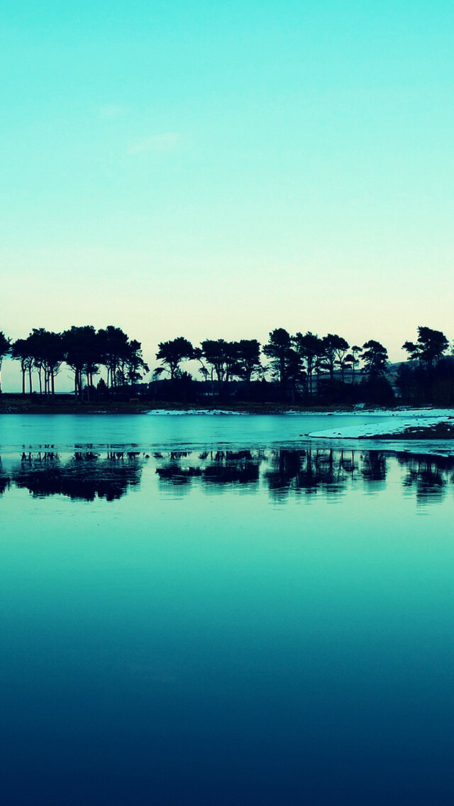 wallpaper 文件,wallpaper 片子 blue nature forest iphone 5 wallpaper