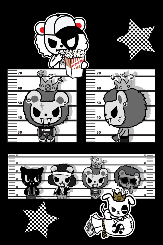潮牌tokidoki 手机壁纸