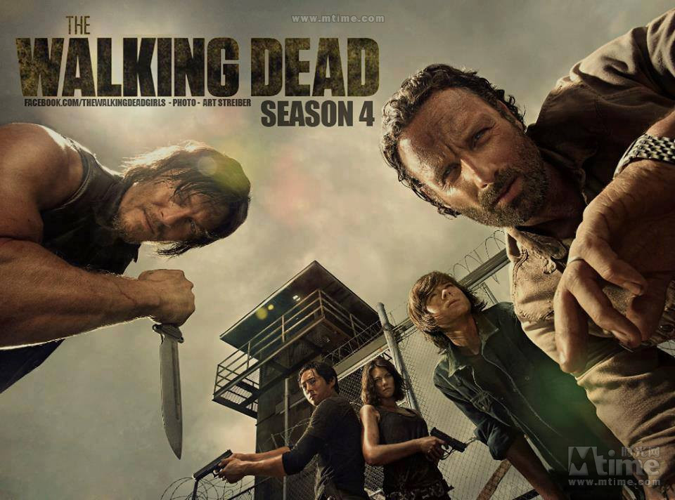 《行尸走肉 the walking dead 》这海报很赞,我喜欢