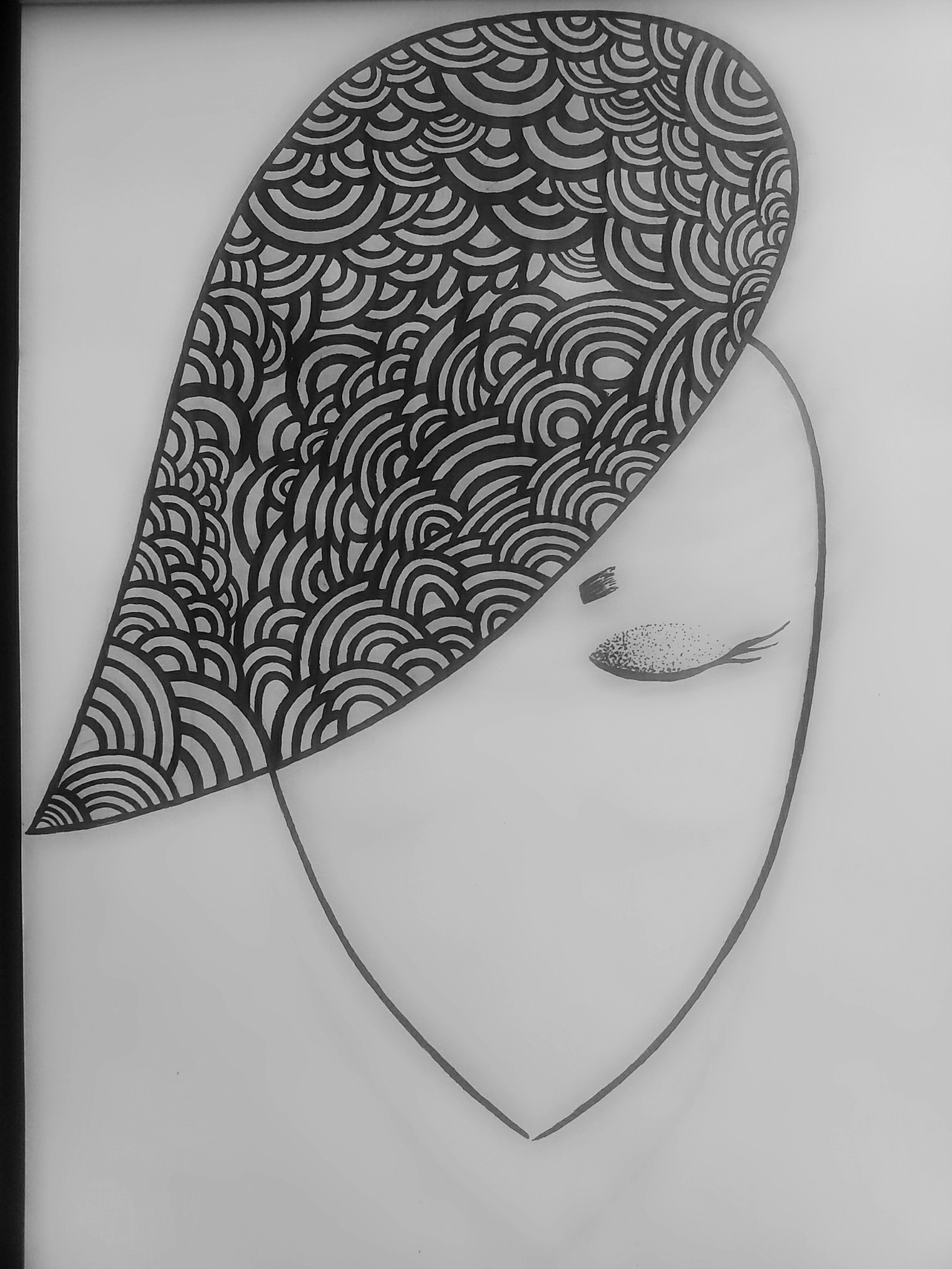 黑白相间,纯粹的感觉