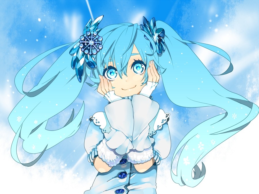 【雪初音】