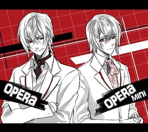 软件拟人化-opera mini&opera