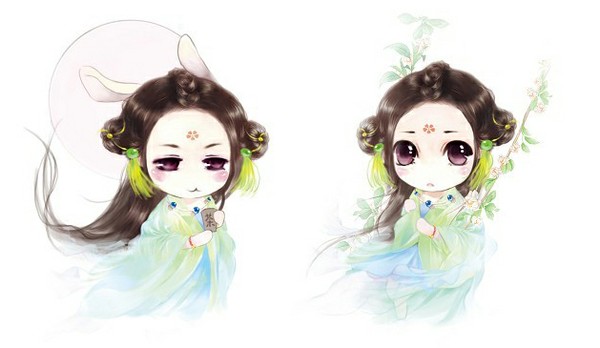 古装萌妹子