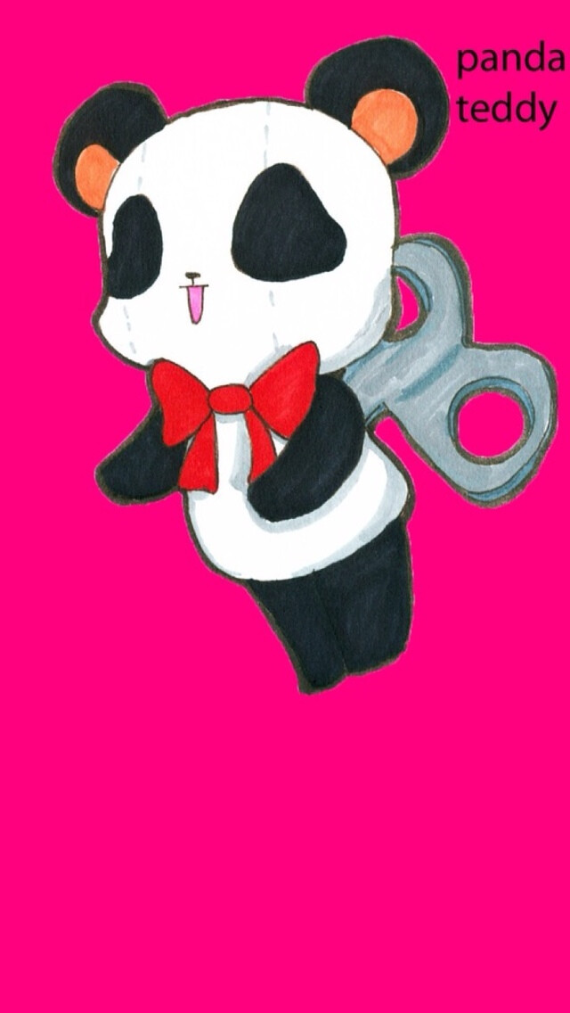 iphone5,手机壁纸,背景,简洁,可爱壁纸,萌,熊猫,panda